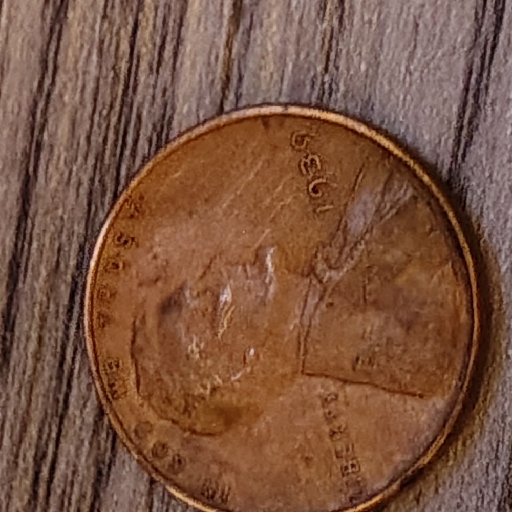 Brown Patina Penny with Distinctive Profile